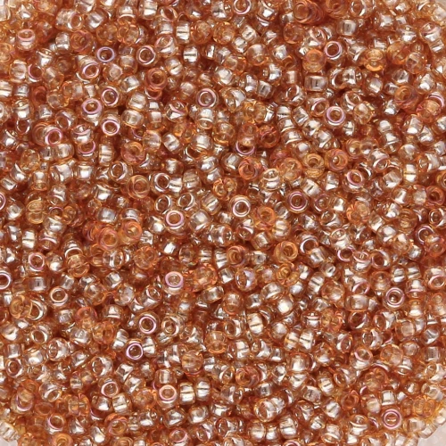 Seed beads Miyuki 15/0 55010 - Crystal Apricot Medium x8g