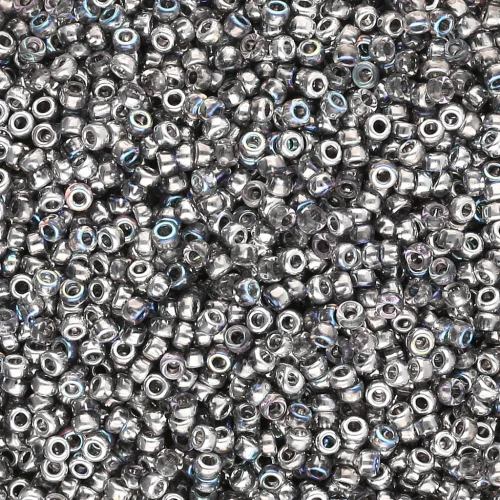 Seed beads Miyuki 15/0 55017 - Crystal Silver Rainbow x8g