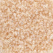 Seed beads Miyuki 15/0 55018 - Crystal Yellow Rainbow x8g