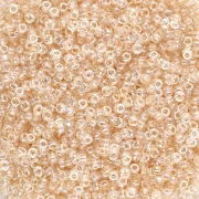 Seed beads Miyuki 15/0 55018 - Crystal Yellow Rainbow x8g