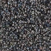Seed beads Miyuki 15/0 55024 - Crystal Graphite Rainbow x8g