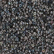 Seed beads Miyuki 15/0 55024 - Crystal Graphite Rainbow x8g