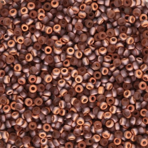 Seed beads Miyuki 15/0 55027 - Crystal Sunset Mat x8g