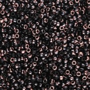 Seed beads Miyuki 15/0 55034 - Black Capri Gold x8g