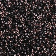 Seed beads Miyuki 15/0 55034 - Black Capri Gold x8g