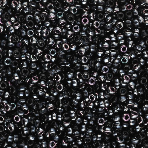 Seed beads Miyuki 15/0 55039 - Black Apricot Medium x8g