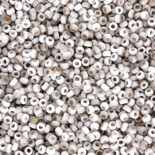 Rocaille Miyuki 15/0 55064 - Opaque White Valentinite Mat x8g