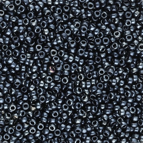 Rocaille Miyuki 15/0 55093 - Black Celsian Full x8g