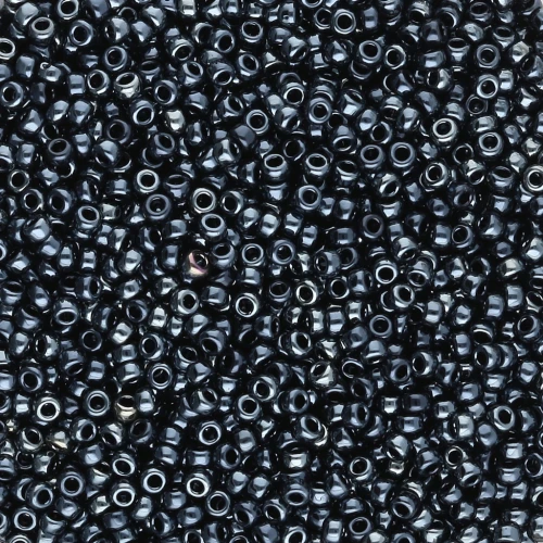 Rocaille Miyuki 15/0 55093 - Black Celsian Full x8g