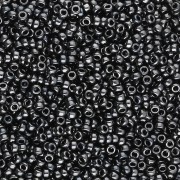 Rocaille Miyuki 15/0 55096 - Black Vacuum Hematite Full x8g