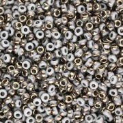 Miyuki 11/0 Seed Beads 55124 - Opaque White Amber x8g