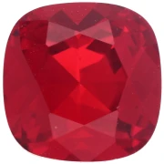 Aurora A4470 10 mm Square Cabochon - Ruby x1