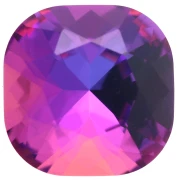 Aurora A4470 10 mm Square Cabochon - Crystal Violet Blue x1