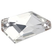 Geometric - Cabochon - Aurora A3267 Spacer, 22x13 mm - Crystal x1 Cabochon - Aurora A3267 Spacer, 22x13 mm - Crystal x1