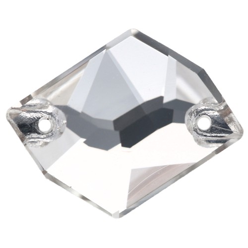 Cabochon - Aurora A3265 Spacer, 17x13 mm - Crystal x1
