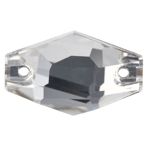 Cabochon - Aurora A3261 Spacer, 18x11 mm - Crystal x1