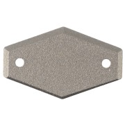 Cabochon - Aurora A3261 Spacer, 18x11 mm - Crystal x1