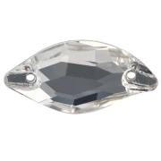 Cabochon - Aurora A3254 Spacer, 20x10 mm - Crystal x1