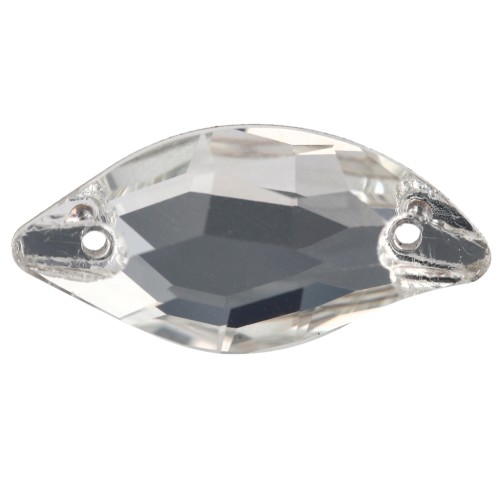 Cabochon - Aurora A3254 Spacer, 20x10 mm - Crystal x1