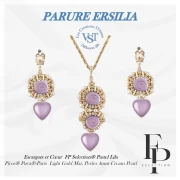 Glass snail beads 13 mm - Pastel Lila x6