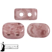 Glass beads Lipsi® by Puca® 4x6 mm - Mishmash Topaz x10g