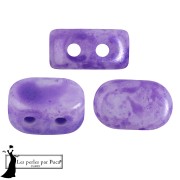 Lipsi® glass beads by Puca® 4x6 mm - Mishmash Violet x10g