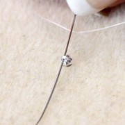PureCrystal Crystal Mesh 40001, 2 rows, 5.3 mm - Crystal Bronze - Gold x 5 cm