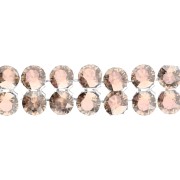 Silver Plated - PureCrystal Crystal Mesh 40001, 2 rows, 5.3 mm - Crystal Bronze, 5 cm PureCrystal Crystal Mesh 40001, 2 rows, 5.3 mm - Crystal Bronze, 5 cm