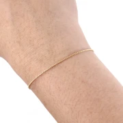 0.8 mm Venetian Link Chain - 3-micron Gold-Plated x 20 cm
