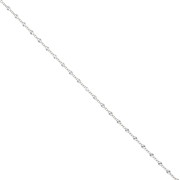 2.1 mm Fancy Link Chain - 925 Sterling Silver x 50 cm|raw }}