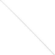 Paloma Chain, 0.8 mm - 925 Sterling Silver, 50 cm