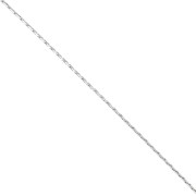 Paloma Chain, 0.8 mm - 925 Sterling Silver, 50 cm