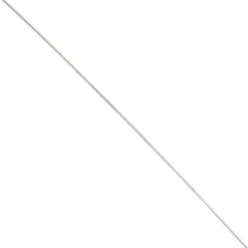 0.9 mm Square Serpentine Chain - 925 Sterling Silver x 50 cm
