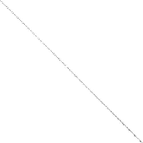 1.15 mm Fancy Link Chain - 925 Sterling Silver x 50 cm