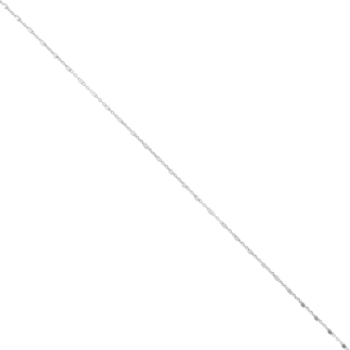 1.15 mm Fancy Link Chain - 925 Sterling Silver x 50 cm