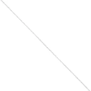 1.35 mm Filed Jaseron Chain - 925 Sterling Silver x 50 cm