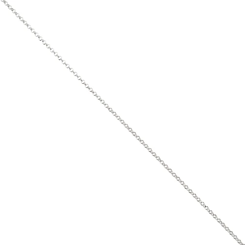 1.7 mm Filed Belcher chain - 925 Sterling Silver x 50 cm