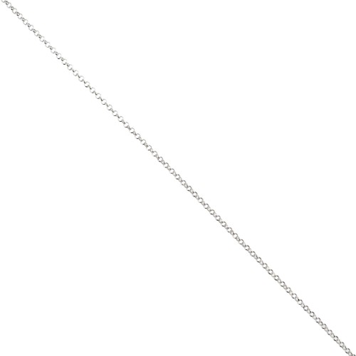 1.7 mm Filed Jaseron Chain - 925 Sterling Silver x 50 cm