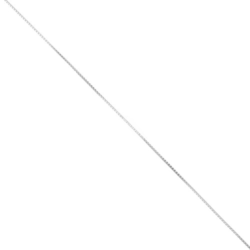 0.80 mm Mirrored Venetian Link Chain - 925 Sterling Silver x 50 cm