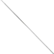 0.80 mm Mirrored Venetian Link Chain - 925 Sterling Silver x 50 cm