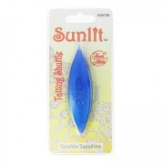 Navette - Tatting Shuttle Sunlit Sparkle Sapphire x1