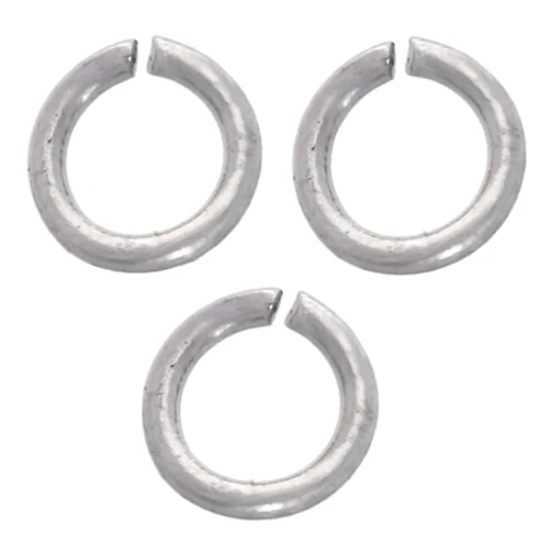 3x0.5 mm Open Rings - 304L Stainless Steel x100