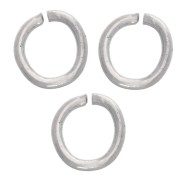 Open Rings 4x0.6 mm - 304L Stainless Steel x100