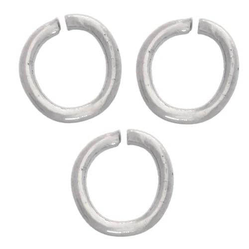 Open Rings 4x0.6 mm - 304L Stainless Steel x100