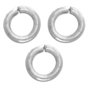 5x1 mm Open Rings - 304L Stainless Steel x100