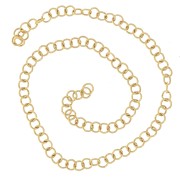 Open rings, 3x0.5 mm - 316L stainless steel, 100 pcs.