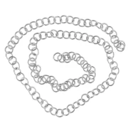 Open rings, 3x0.5 mm - 316L stainless steel, 100 pcs.