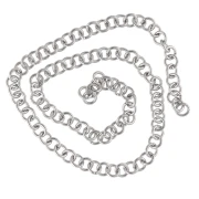 Open rings, 3x0.6 mm - 316L stainless steel, 100 pieces