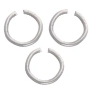 Open rings, 4x0.5 mm - 316L stainless steel, 100 pieces