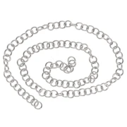 Open rings, 4x0.7 mm - 316L stainless steel, 100 pieces